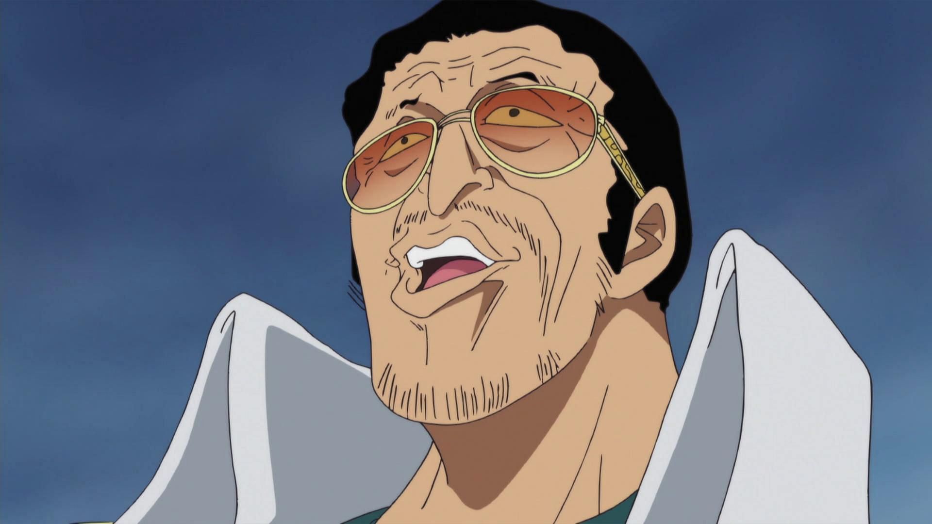 Kizaru has very peculiar behavior in One Piece (Image via Toei Animation)