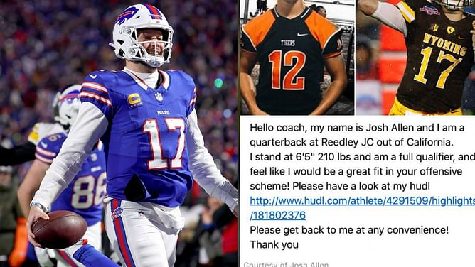 Bills QB Josh Allen's desperate note for Wyoming HC to recruit him before reaching NFL stardom goes viral