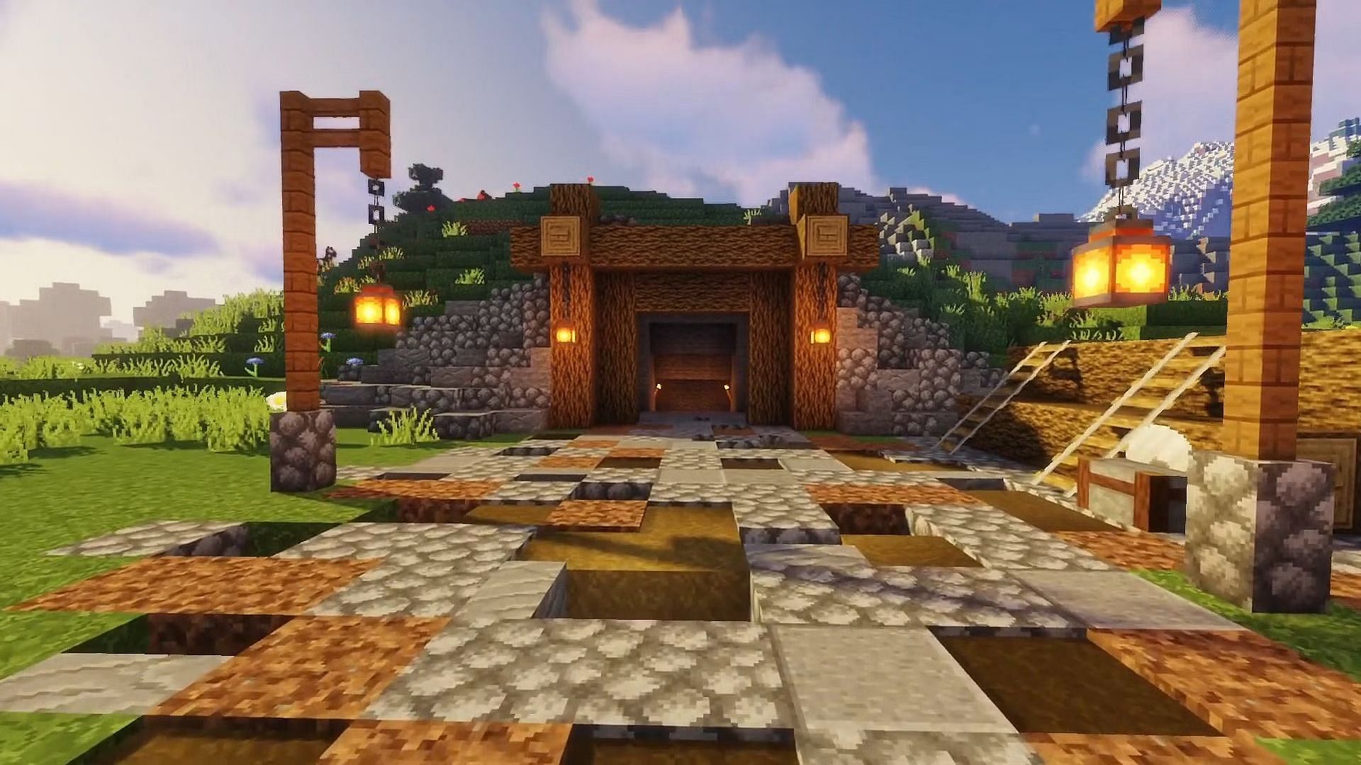 Minecraft mine entrances