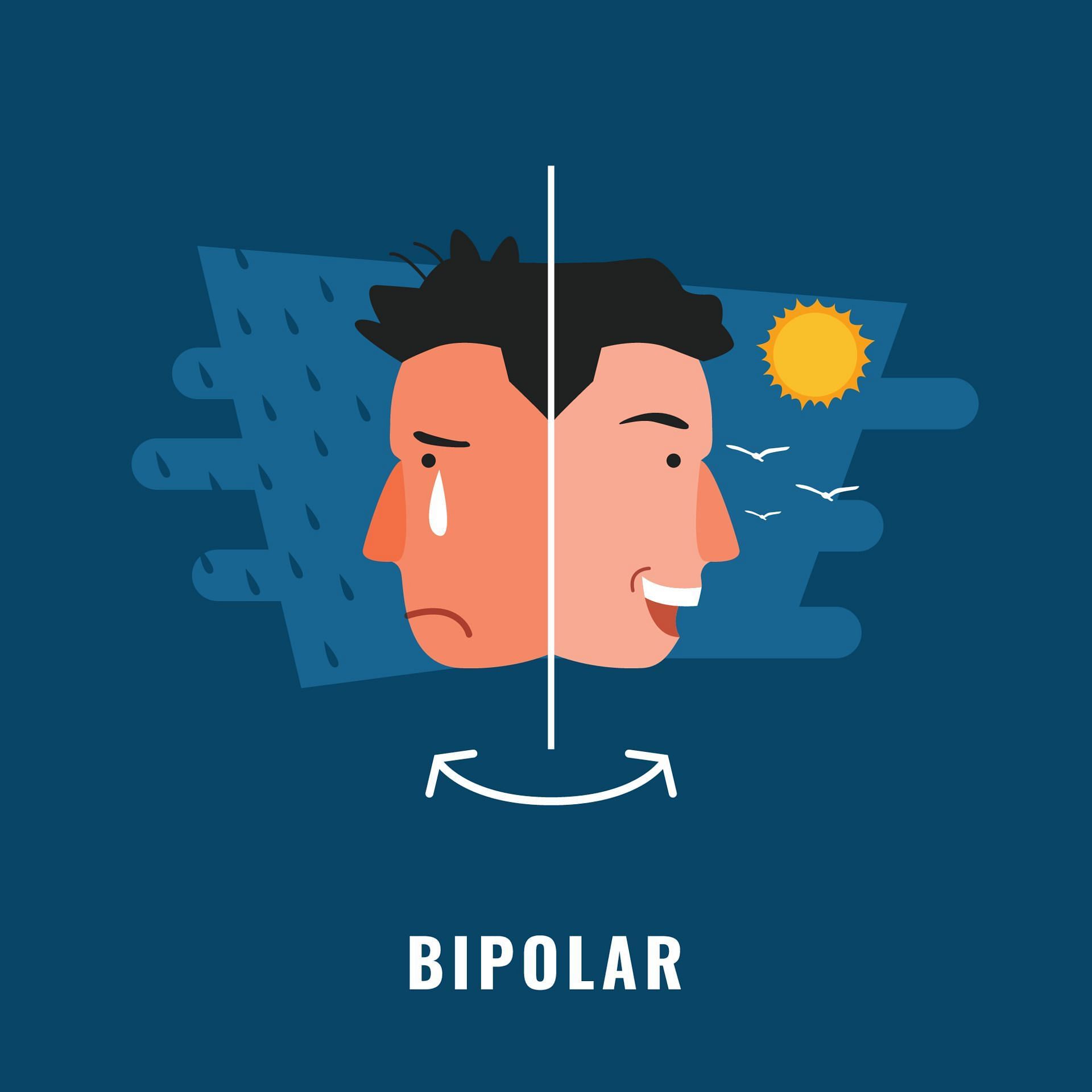There are various facts about bipolar disorder that can dispel myths. (Image via Vecteezy/ Bonezboyz)