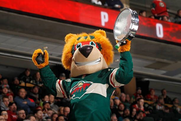 Minnesota Wild mascot Nordy