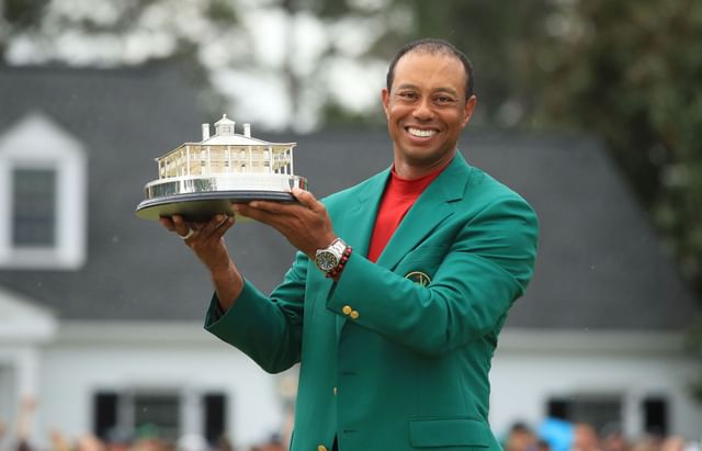 How many Majors has Tiger Woods won?