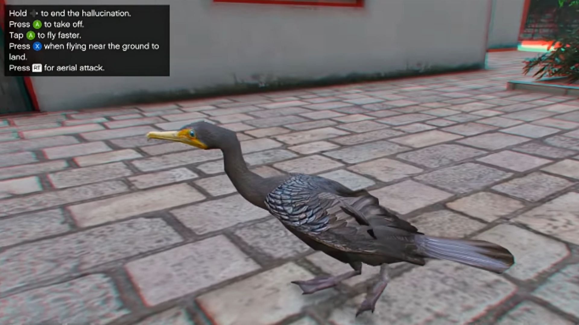 Борьба с птицами с помощью пейота (изображение взято с YouTube/видео серии GTA)