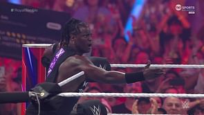 Rhea Ripley disappointed with R-Truth's shenanigans at the Royal Rumble