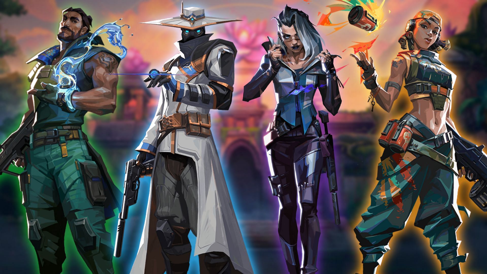 Harbor, Cypher, Fade and Raze  (Image via Riot Games)