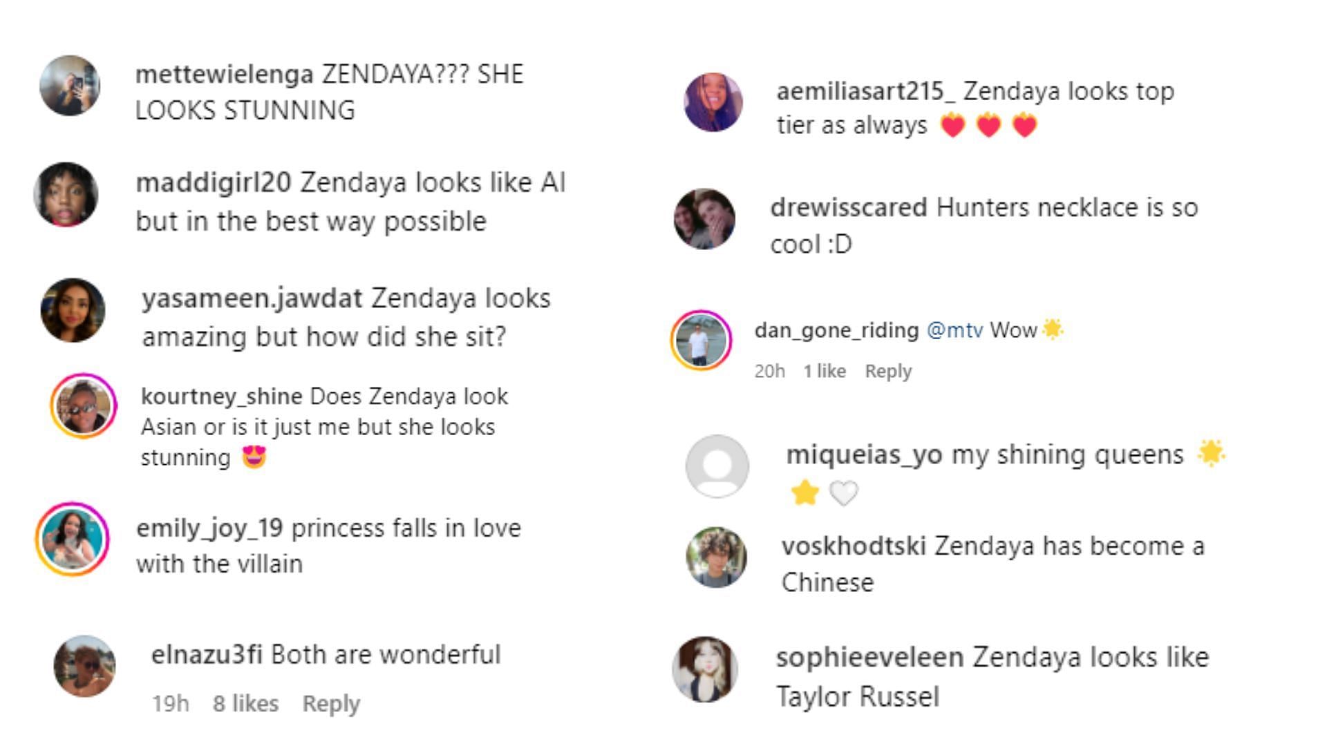 Fans appreciated Zendaya&#039;s Schiaparelli look at Haute Couture (Image via Instagram/@Schiaparelli)