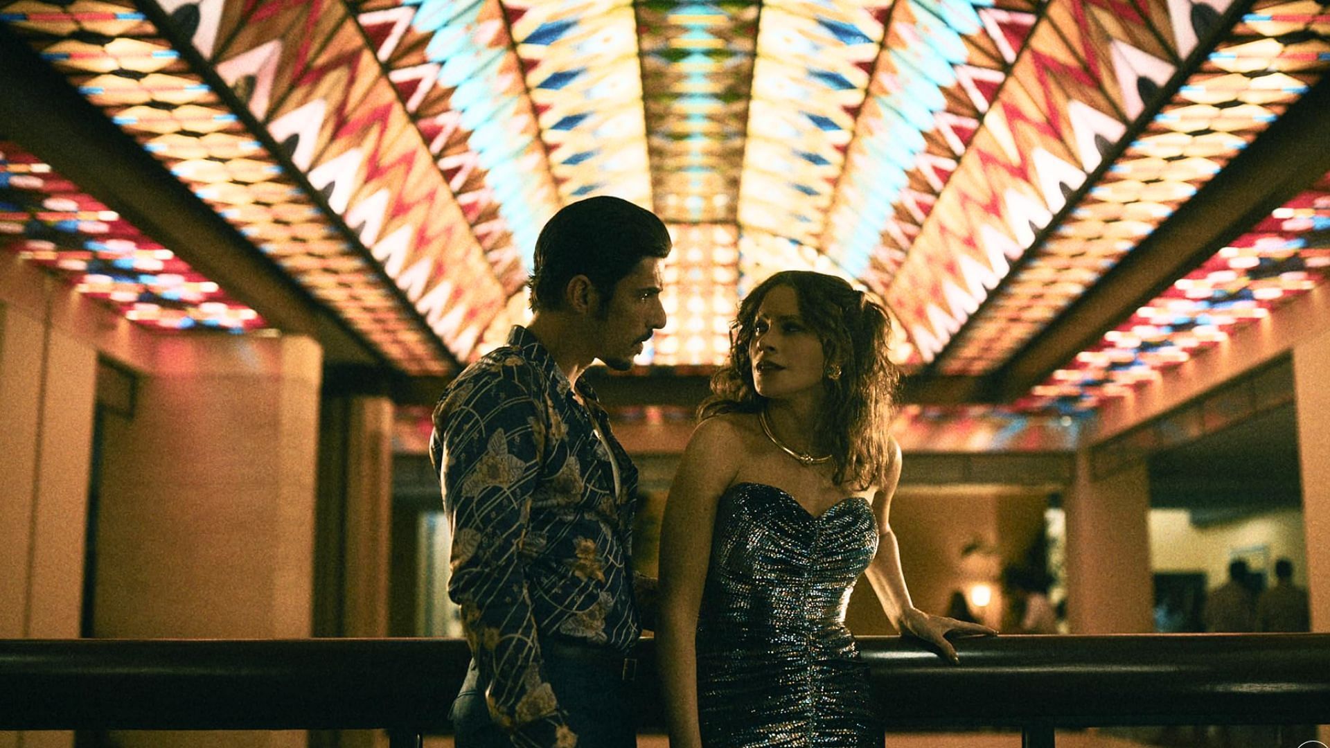 Guerra and Vergara as Dario and Blanco in the series (Image via Netflix)