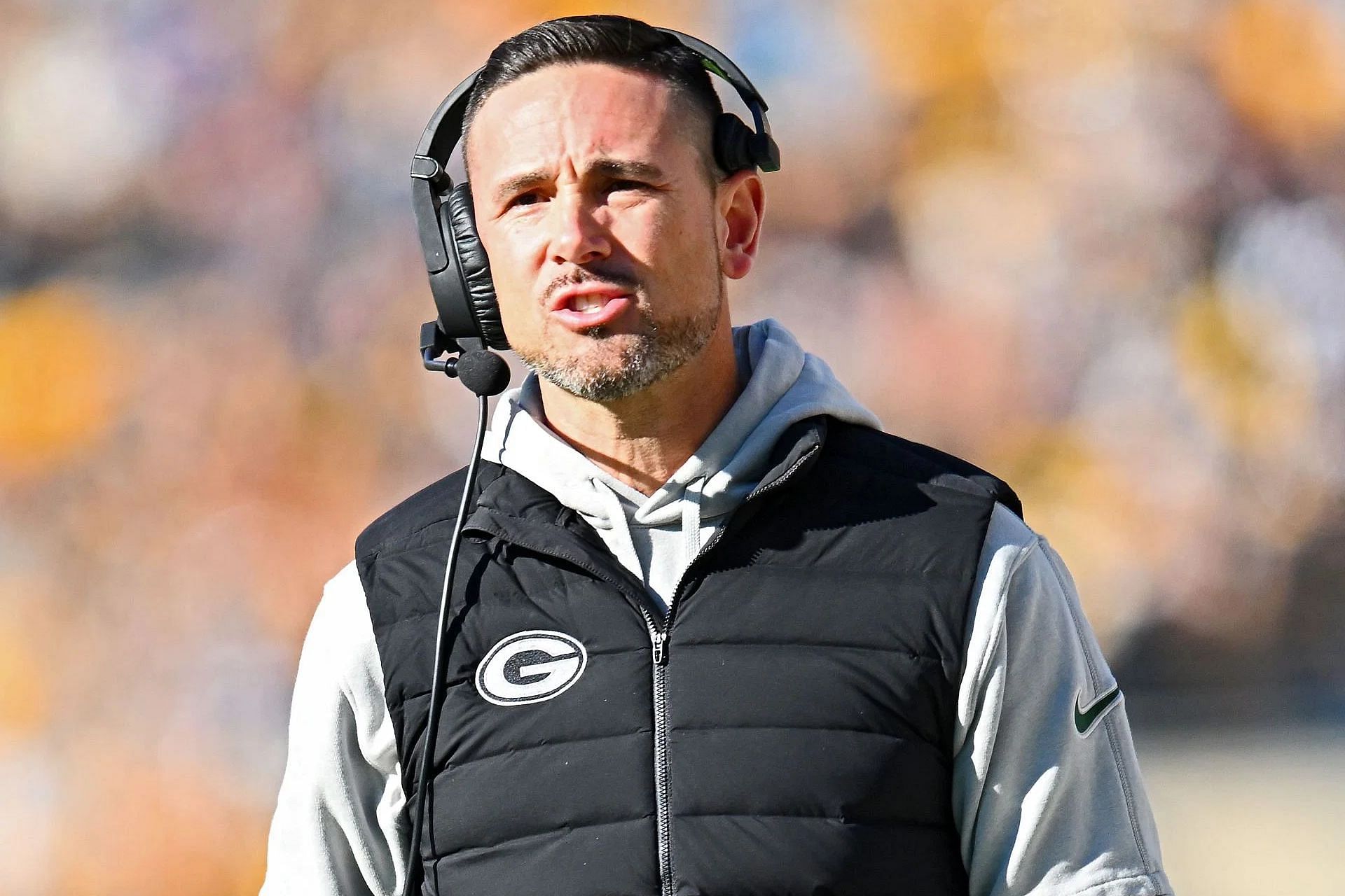 Green Bay Packers head coach Matt LaFleur