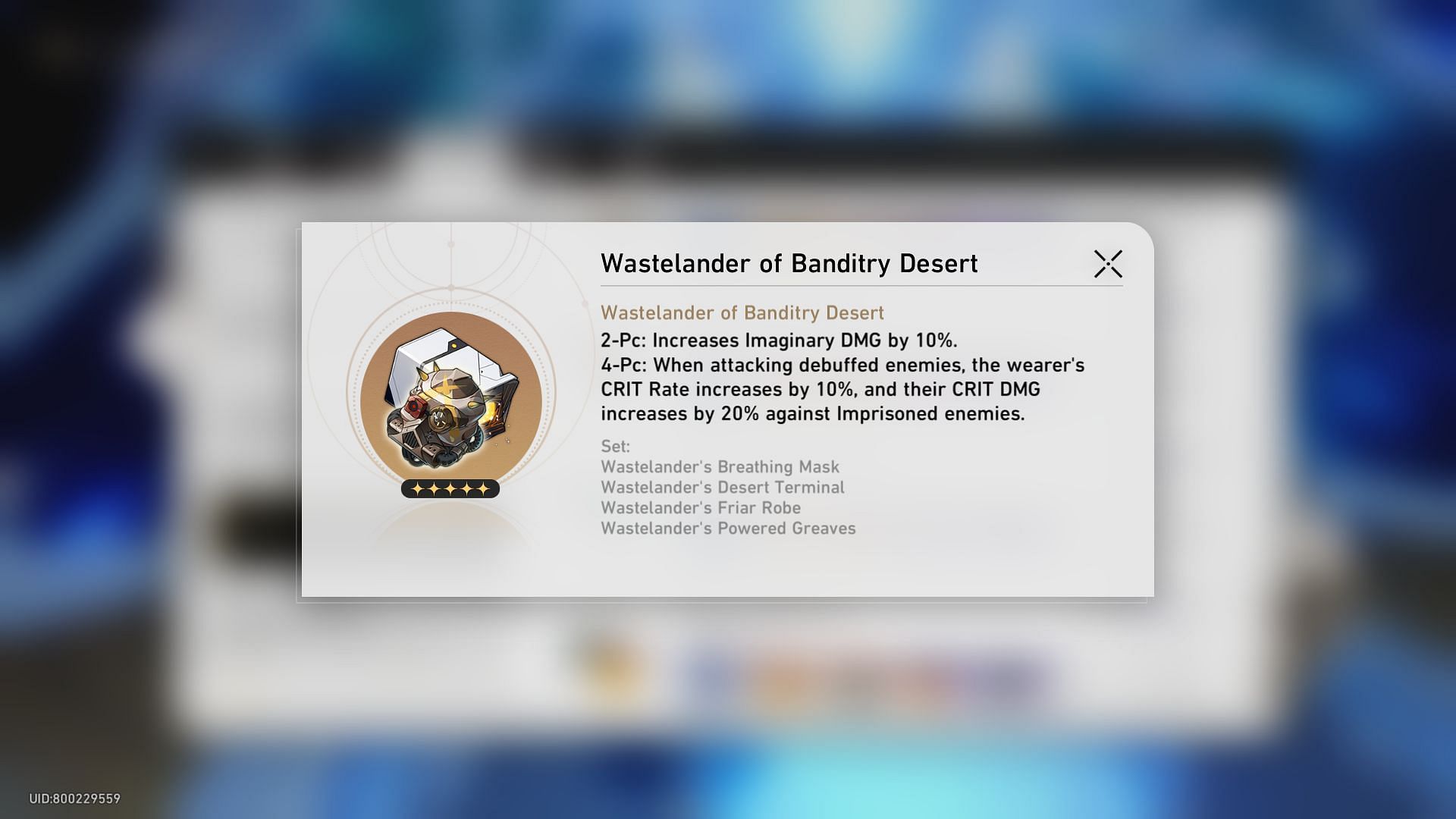 Banditry Desert set in Honkai Star Rail (Image via HoYoverse)