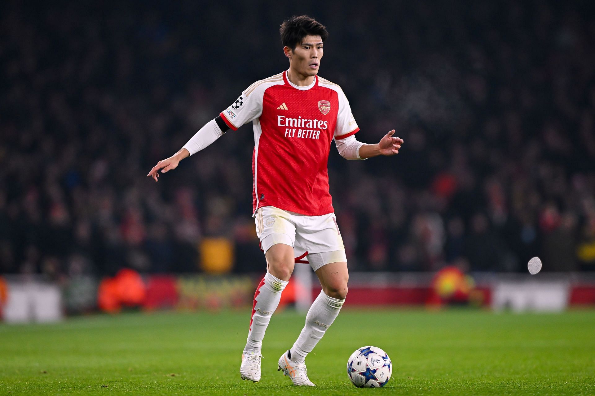 Takehiro Tomiyasu is likely to extend his stay at the Emirates.