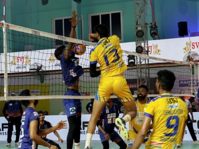 Tamil Nadu Volleyball League 2024 Chennai Rockstars outclass