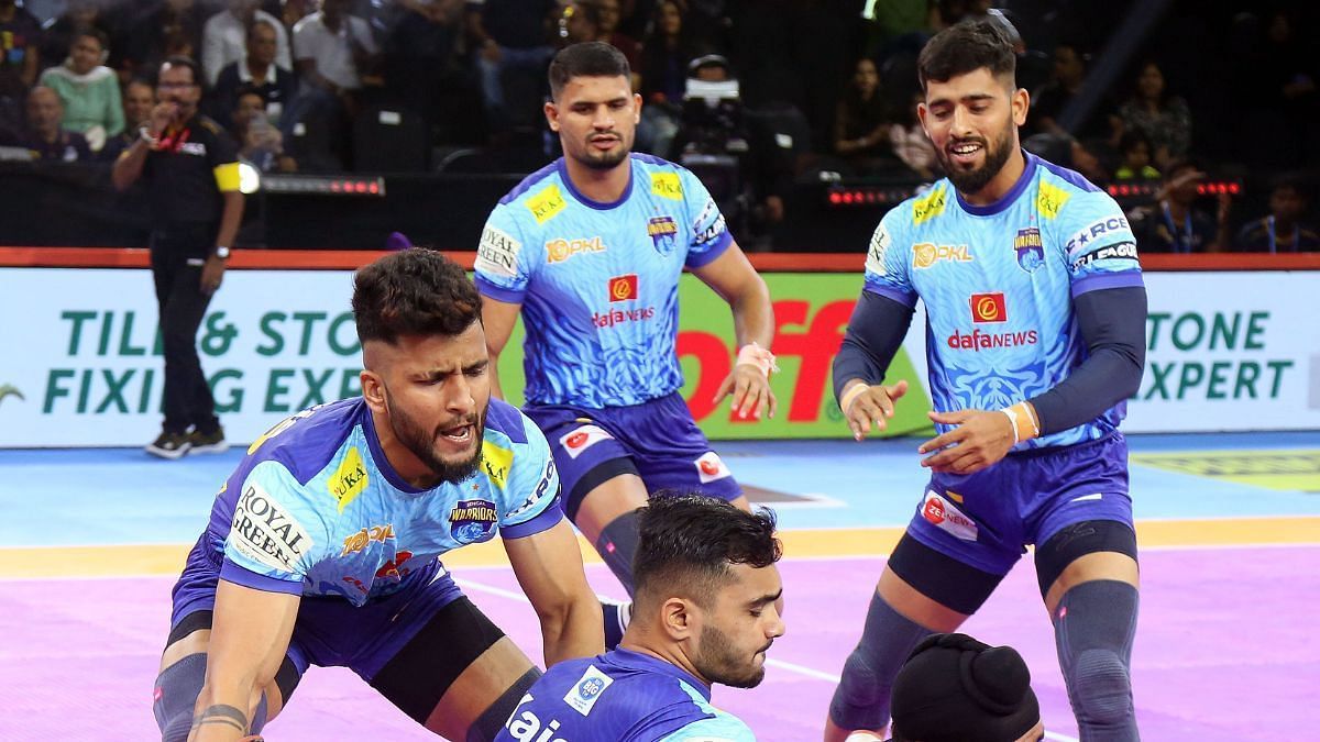 Bengal Warriors in action against Haryana Steelers (Image Courtesy: PKL)