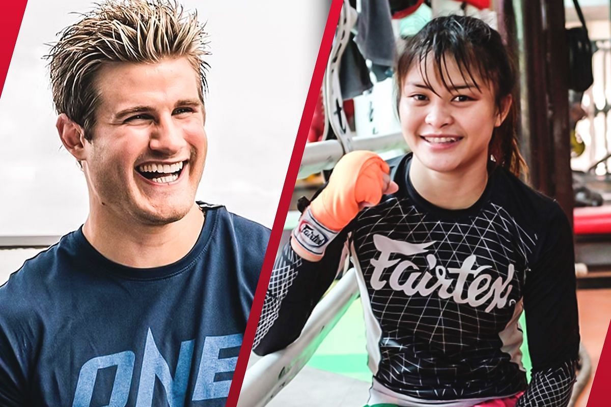 Sage Northcutt and Stamp Fairtex - Photo by ONE Championship