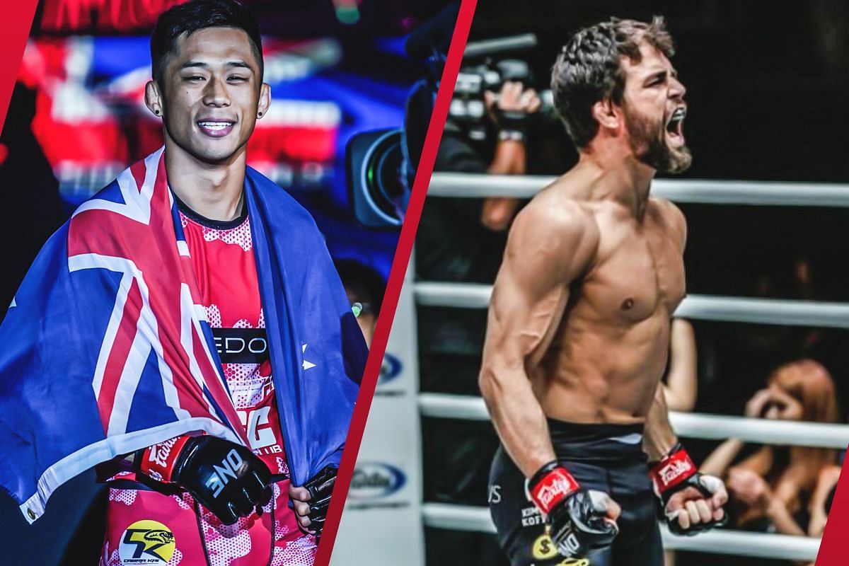 Martin Nguyen (L) expects a total war in his showdown with Garry Tonon (R) at ONE 165. -- Photo by ONE Championship