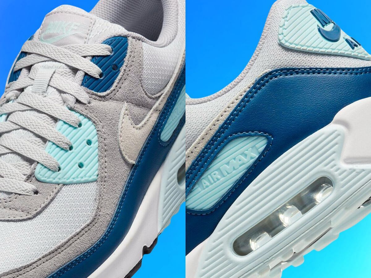 Take a closer look at the heels and tongue areas (Image via Nike)