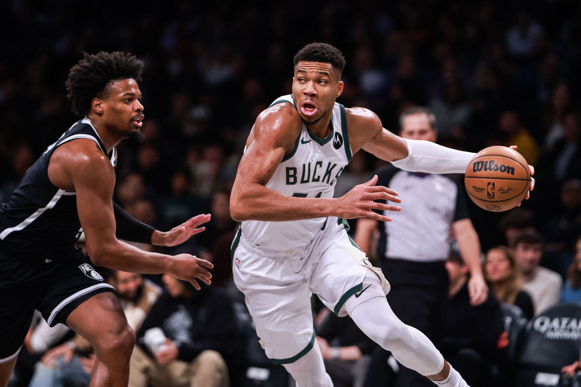 Milwaukee Bucks v Brooklyn Nets