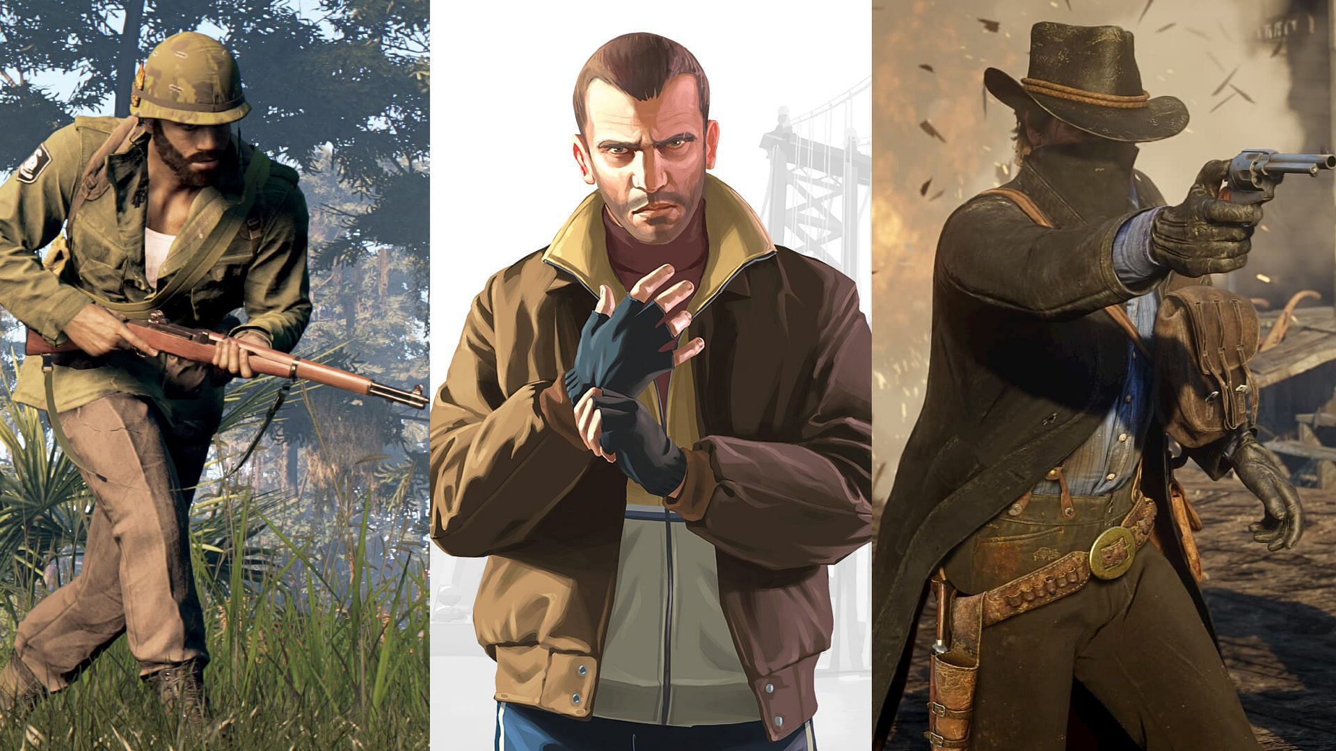 There are many AAA games to play while waiting for GTA 6 (Images via Rockstar Games, mafiagame.com)