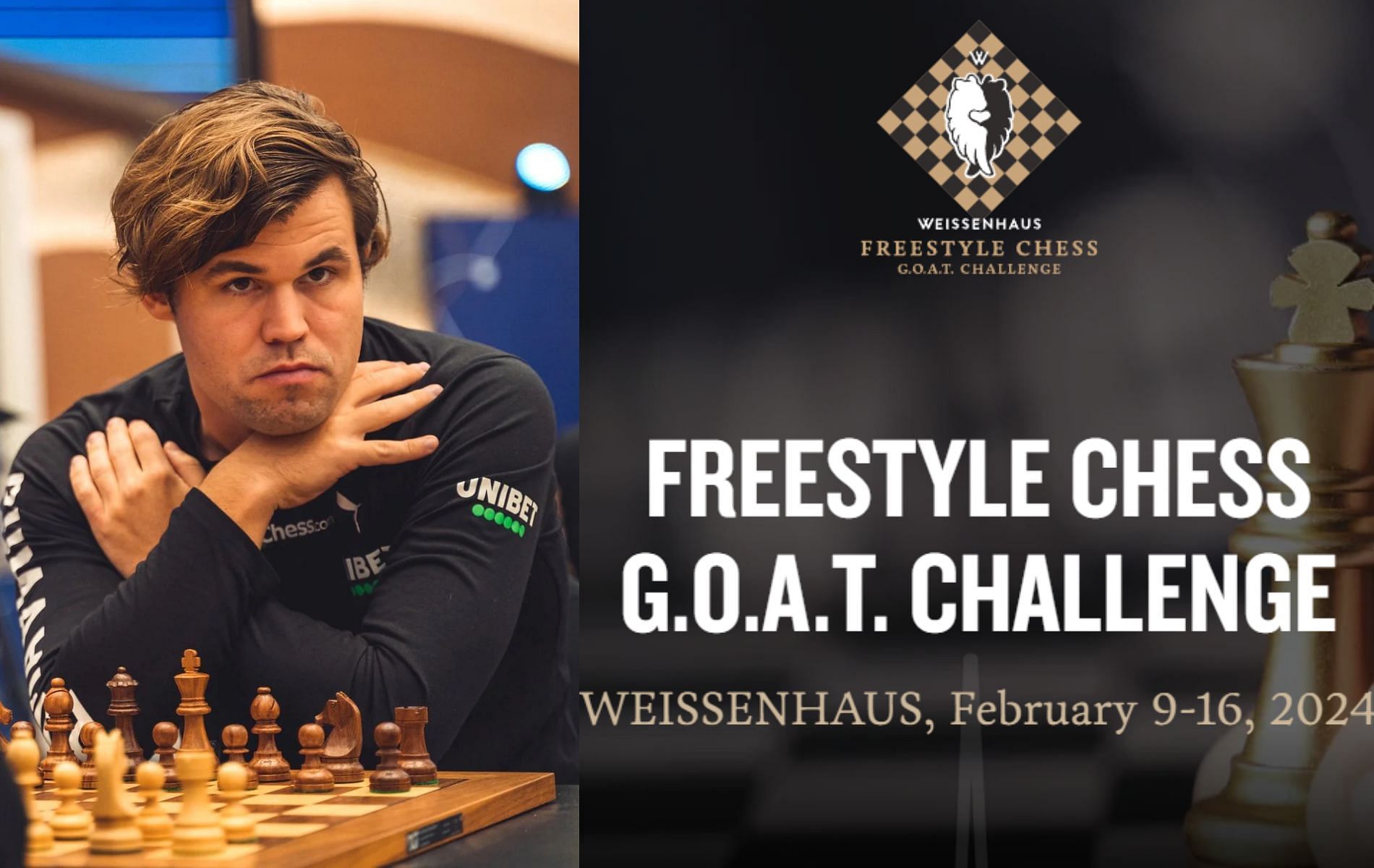 Magnus Carlsen announces new Chess tournament (Image via Reddit/r/chess and Freestyle-chess.com)
