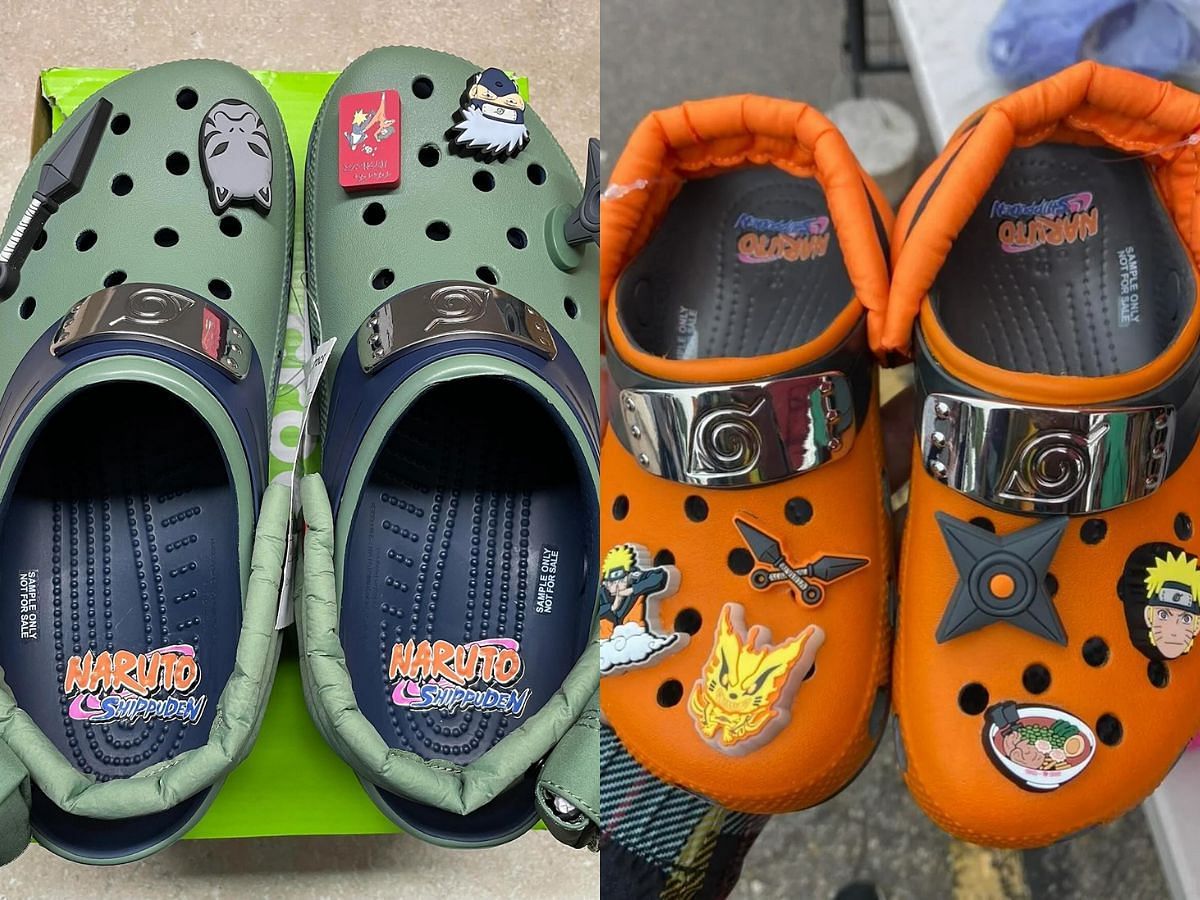 Naruto x Crocs Classic Clog Collection