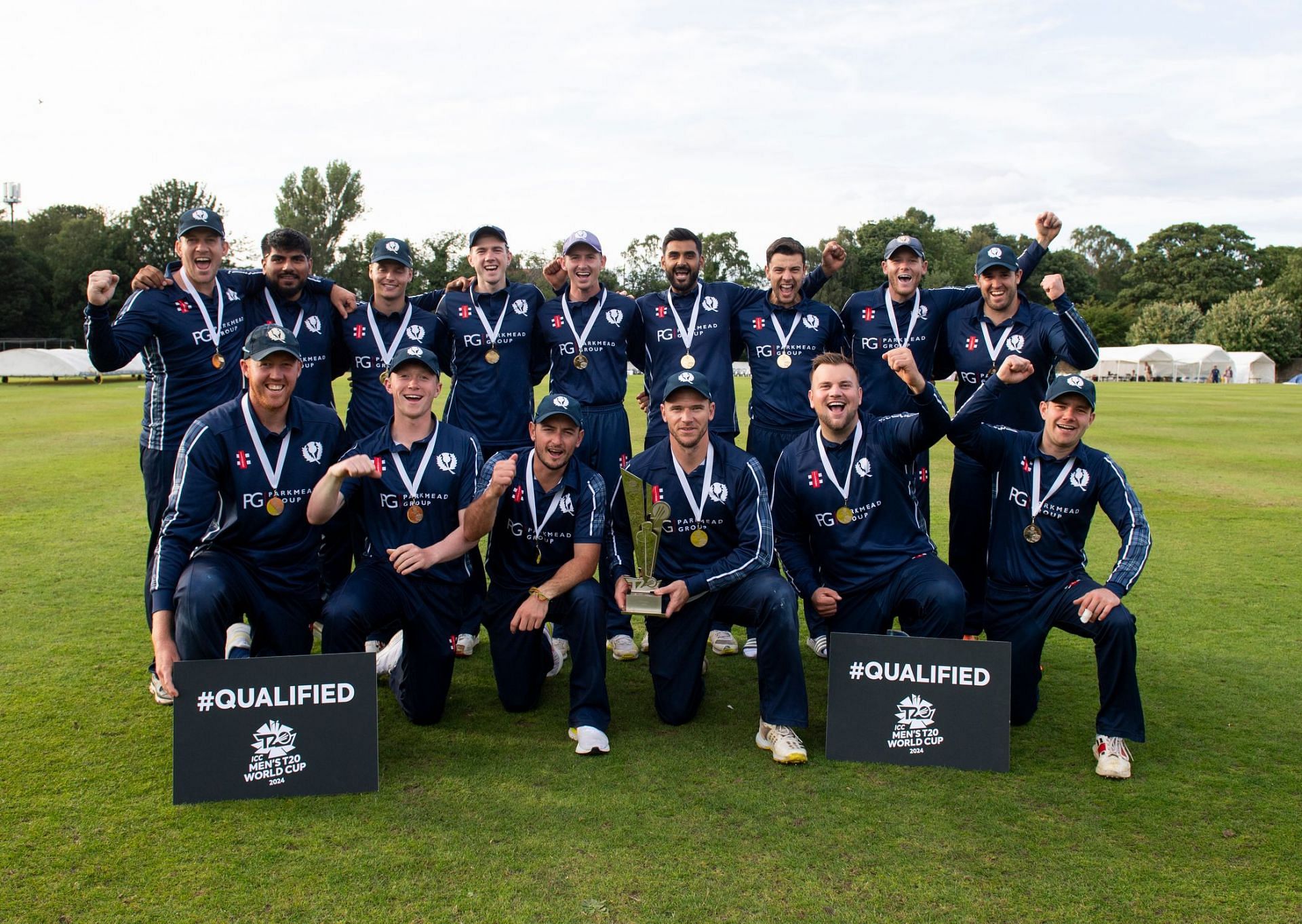 Scotland had won the ICC World Cup Qualifiers Europe, helping them qualify for the main event
