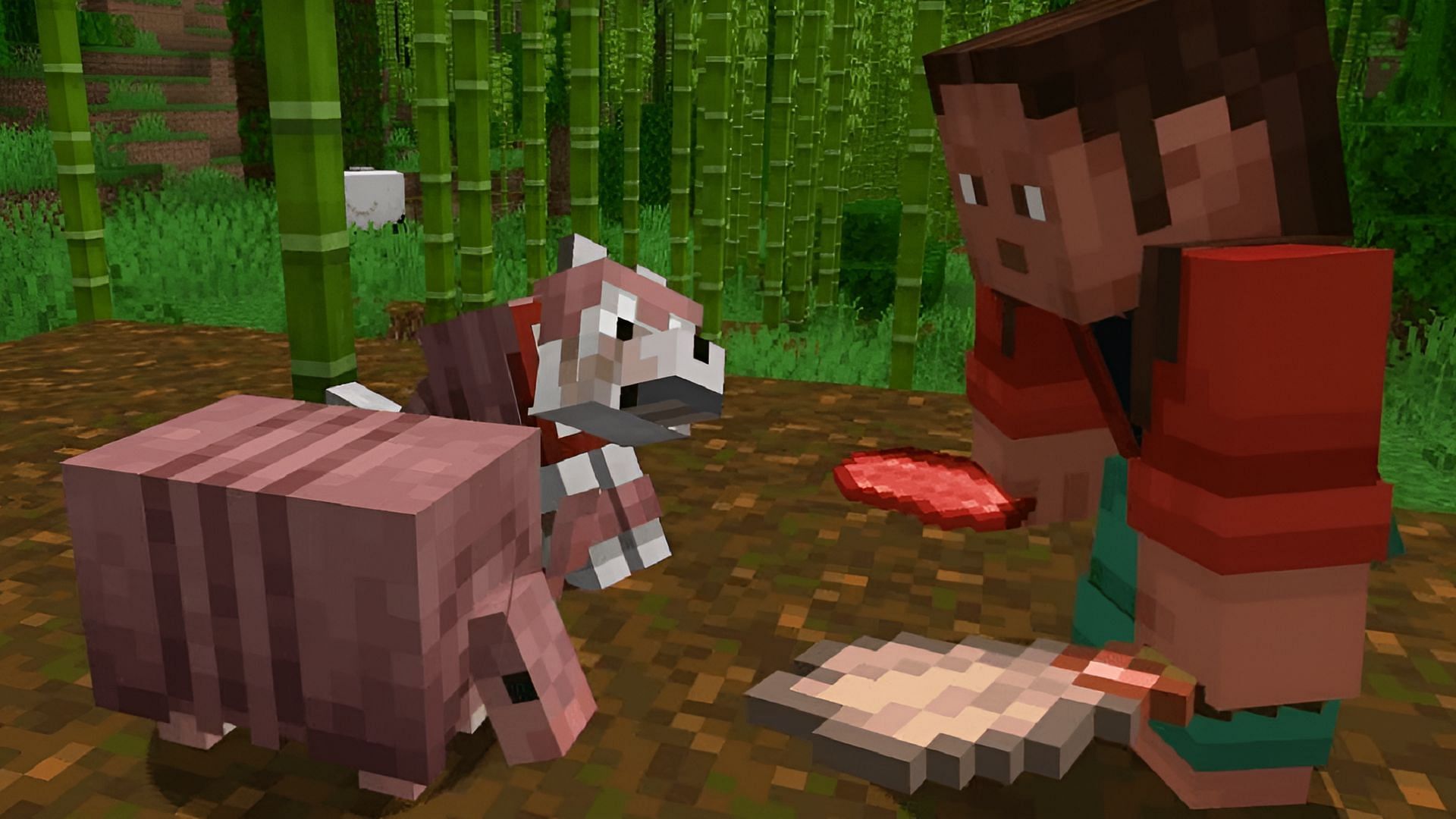 La date de sortie complète d'Armadillos dans Minecraft pourrait signifier un changement pour les futurs gagnants du Mob Vote (Image via Mojang)