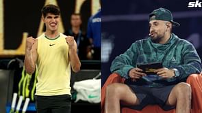 "I had to scare the opponents" - Carlos Alcaraz and Nick Kyrgios joke about Spaniard's sleeveless look at Australian Open