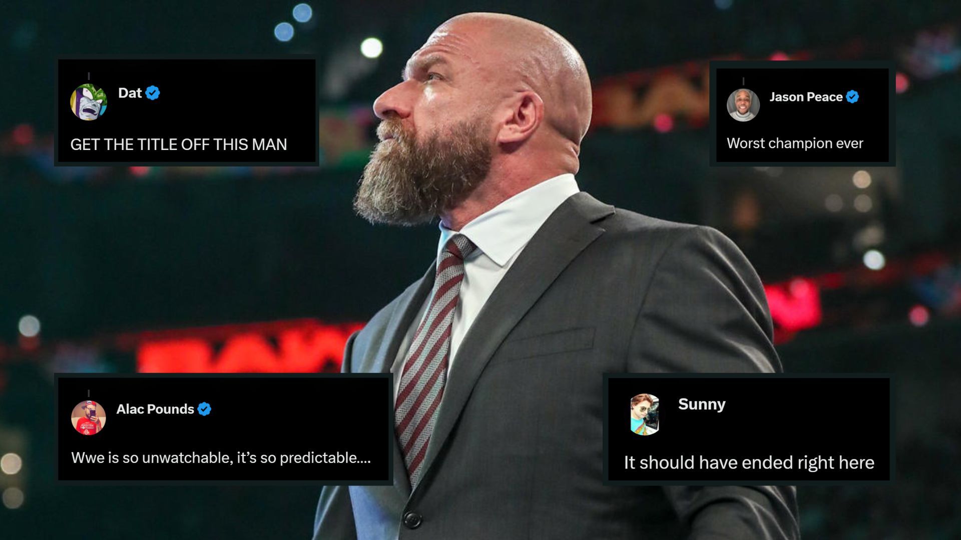 Triple H is the Chief Content Officer of WWE!