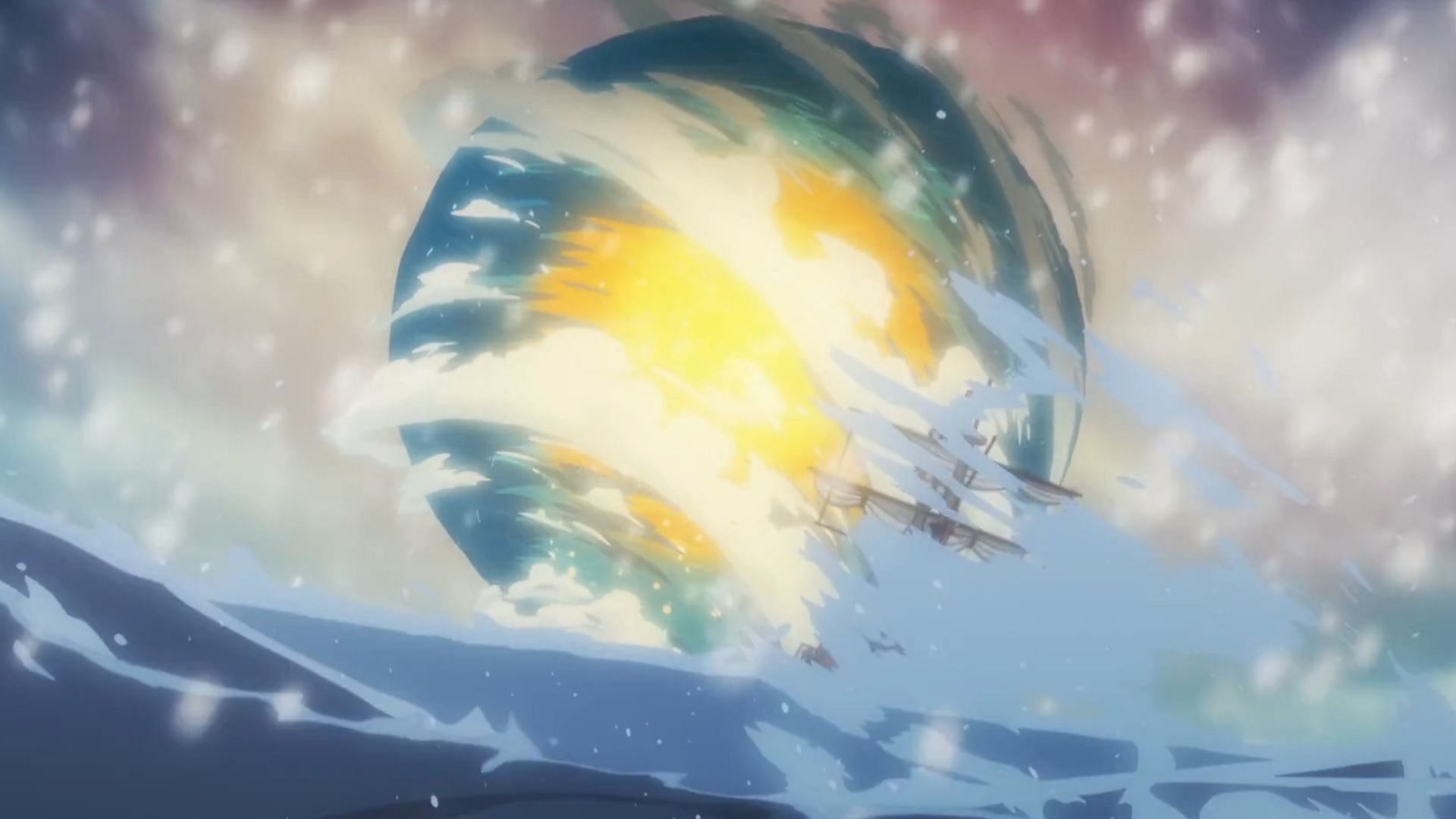 The Eddy formation as seen in One Piece episode 1089 (Image via Toei Animation)