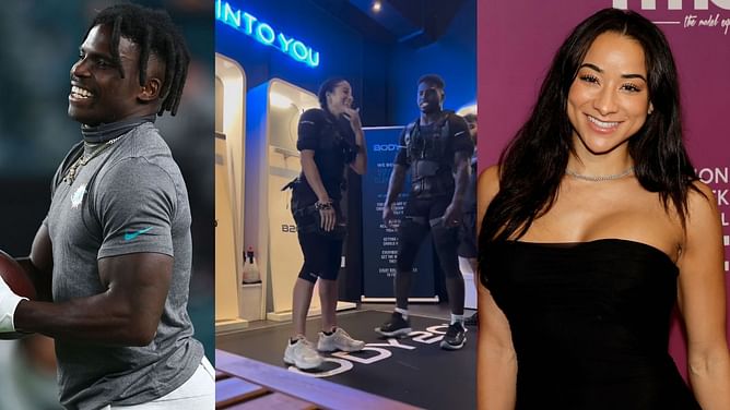 Tyreek Hill’s wife Keeta Vaccaro shares video with Dolphins star after report about couple’s divorce go viral