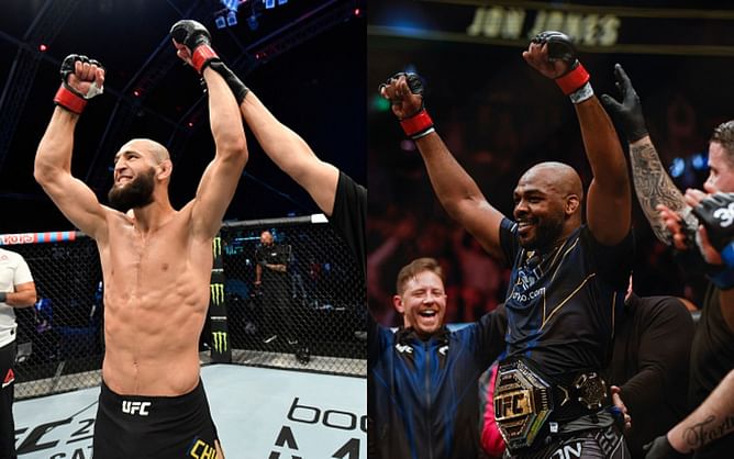 Khamzat Chimaev believes he wins potential "dream match" against Jon Jones even though 'Bones' is "still the best fighter in the world"
