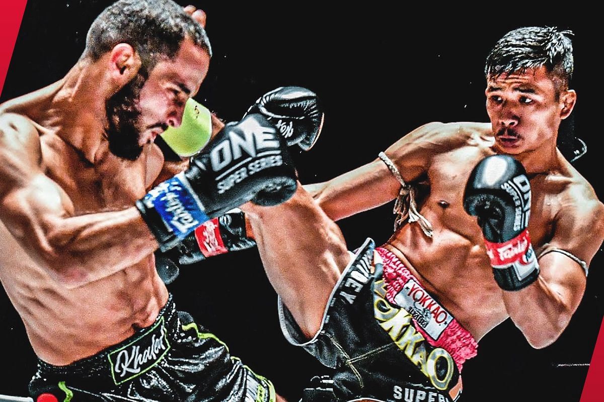 Superlek Kiatmoo9 fighting Fahdi Khaled | Image credit: ONE Championship