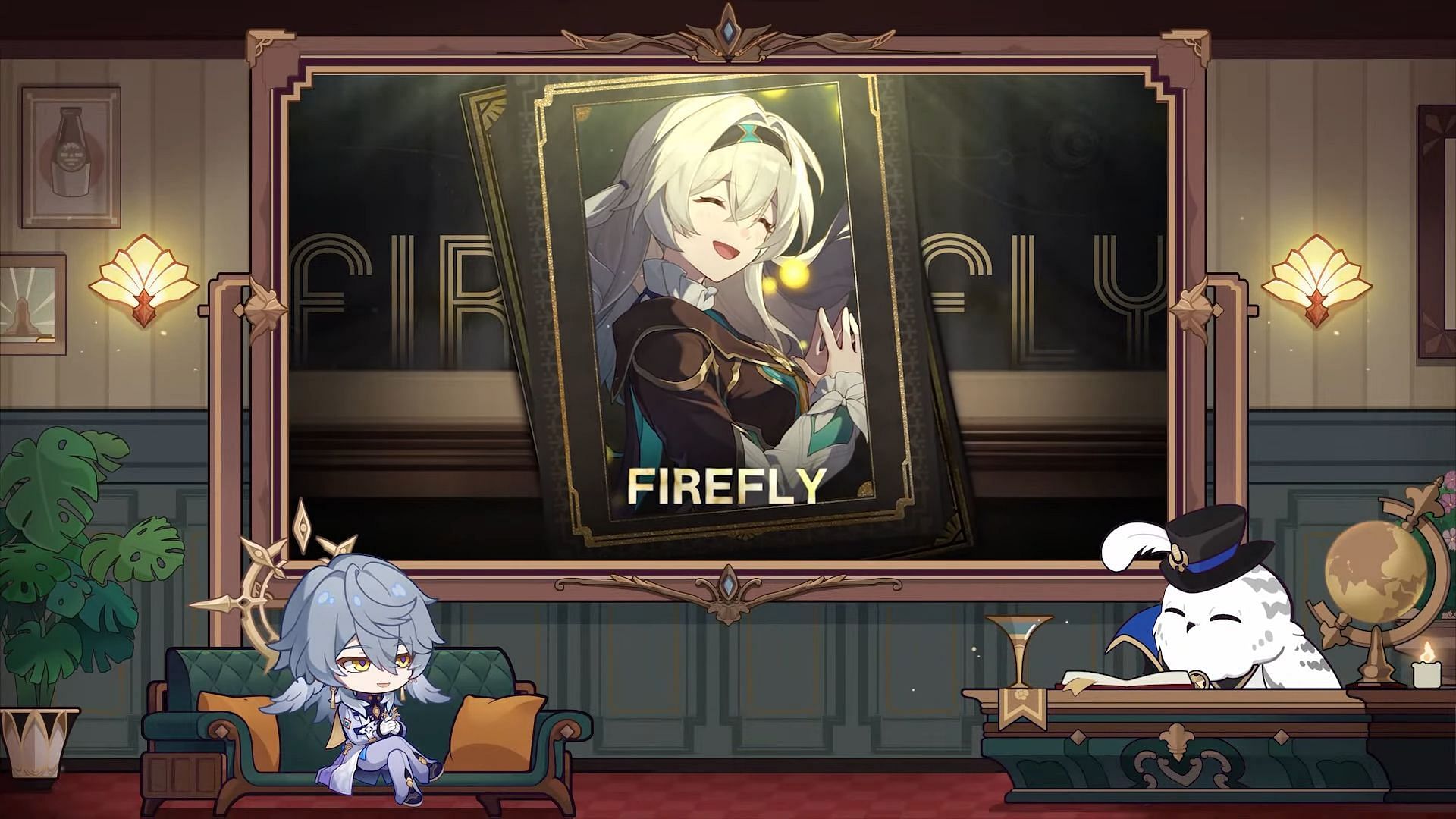 Firefly as depicted in the livestream