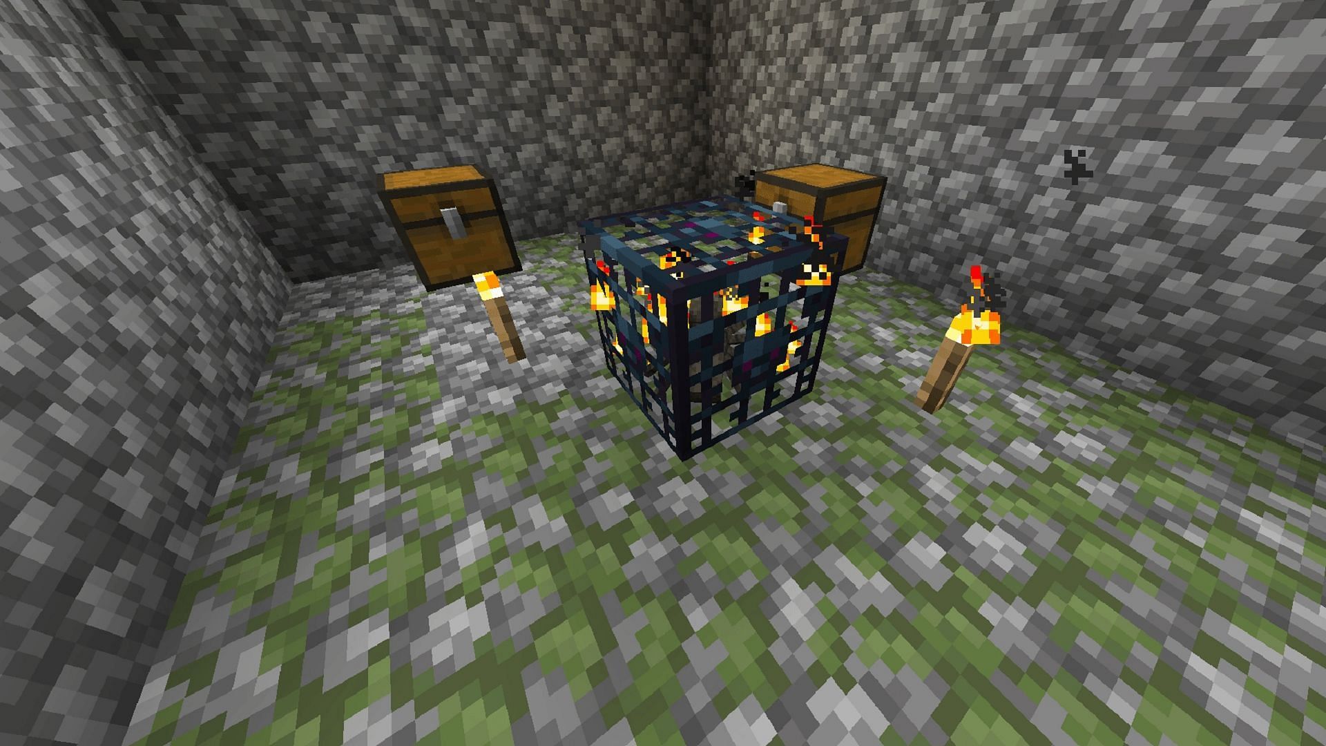 Spawner blocks are much more useful in Minecraft intact than they are broken (Image via Mojang)