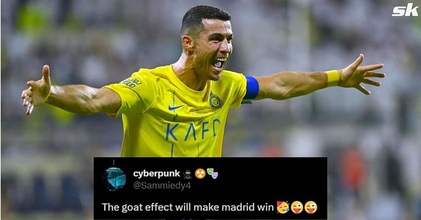 The GOAT effect will make Madrid win - Fans react as Cristiano Ronaldo  could reportedly be present for Real Madrid vs Barcelona clash