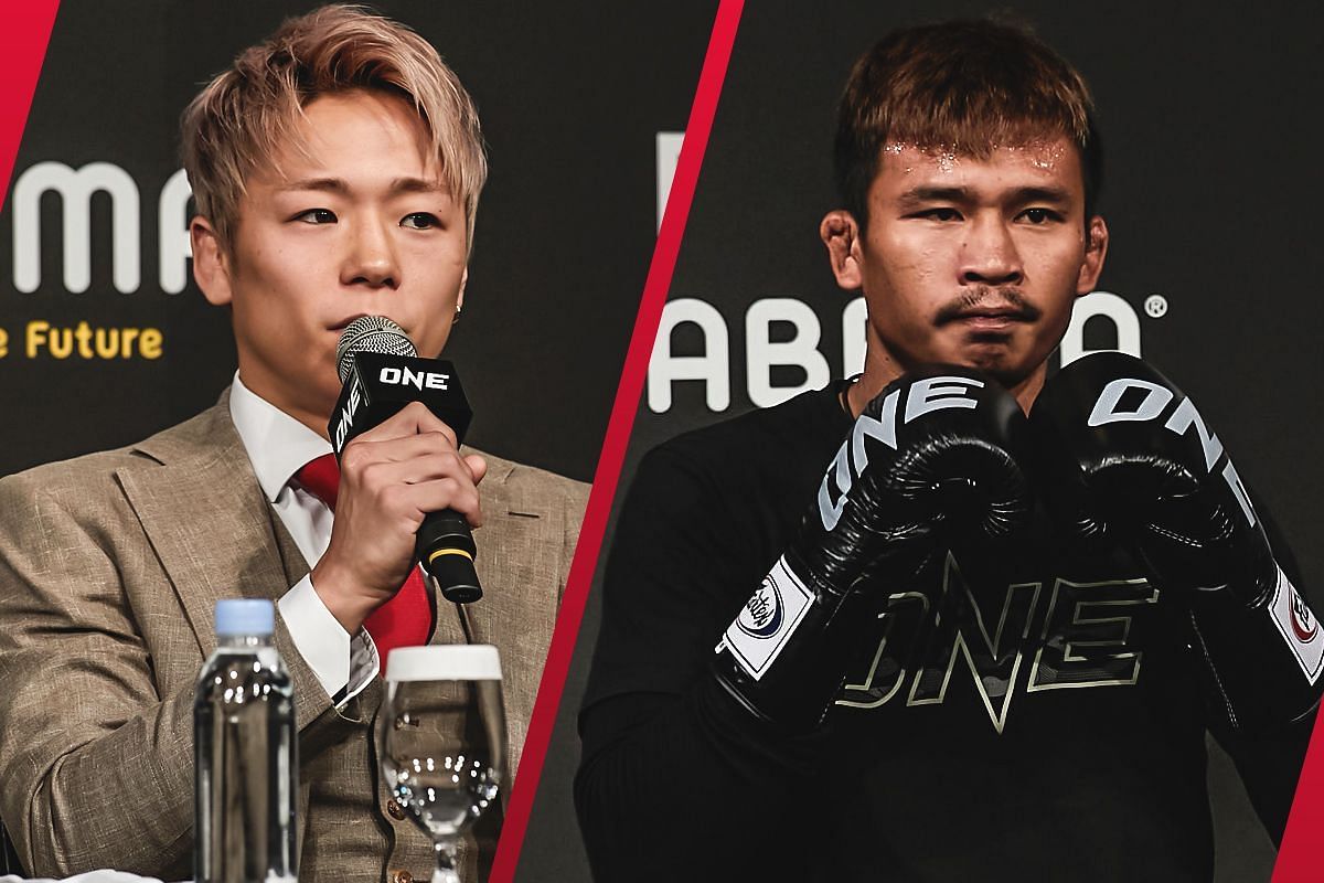 Takeru Segawa (left) and Superlek Kiatmoo9 (right) | Image credit: ONE Championship