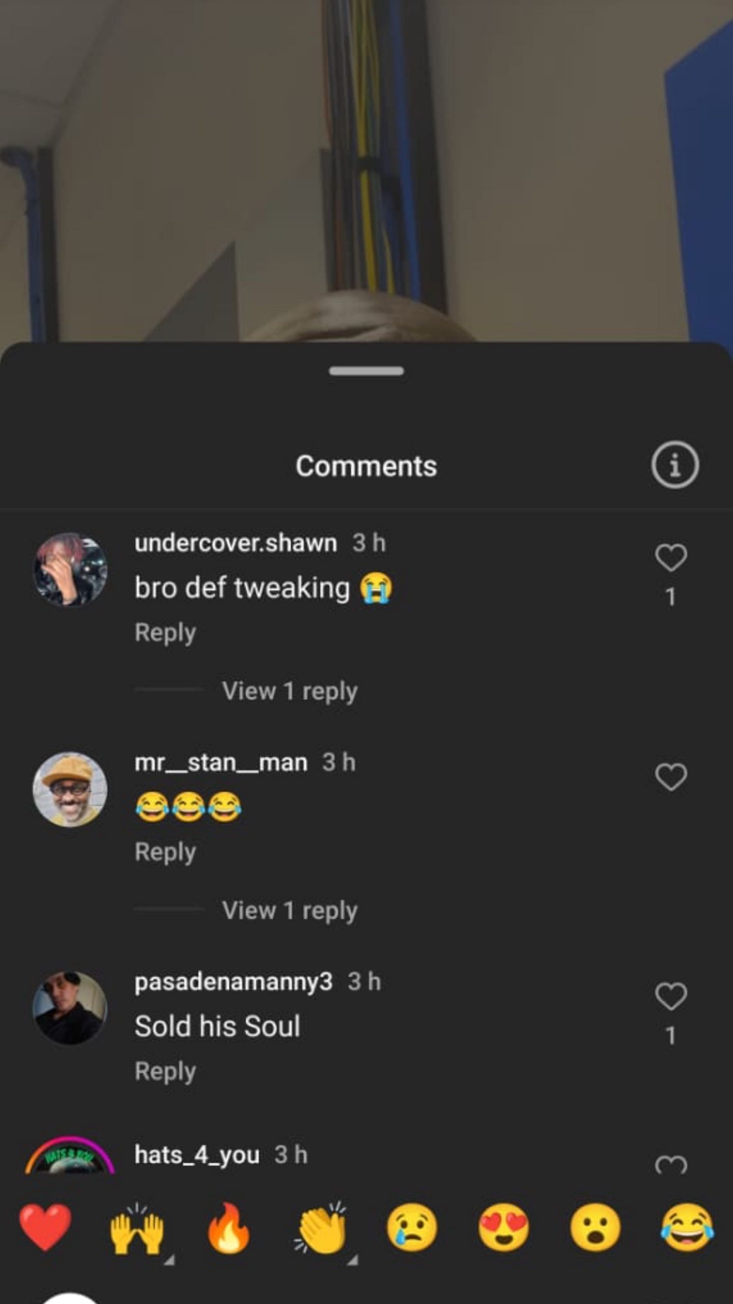 Comments on Shaq&#039;s IG Post
