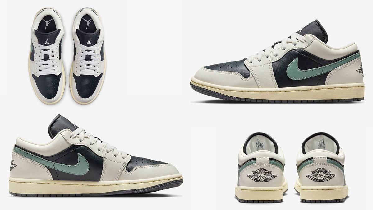 jade smoke: Air Jordan 1 Low “Jade Smoke” sneakers: Where to get, price ...