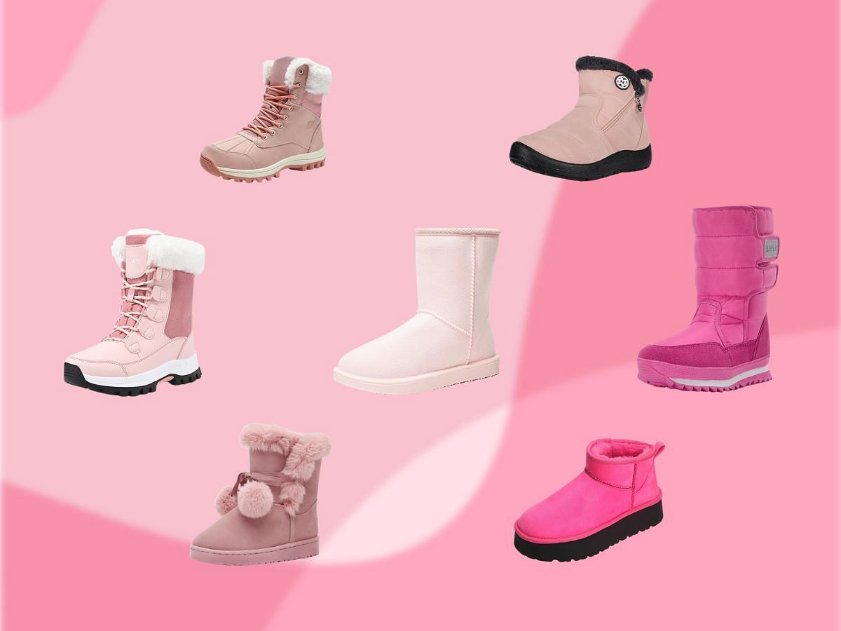 Colorful winter outlet boots