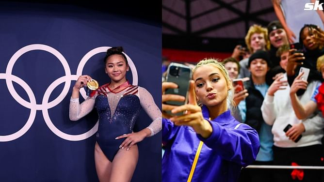 “I did this once, then I woke up” - Olivia Dunne amazed at Olympic gold-medalist Sunisa Lee's stunning moves in training