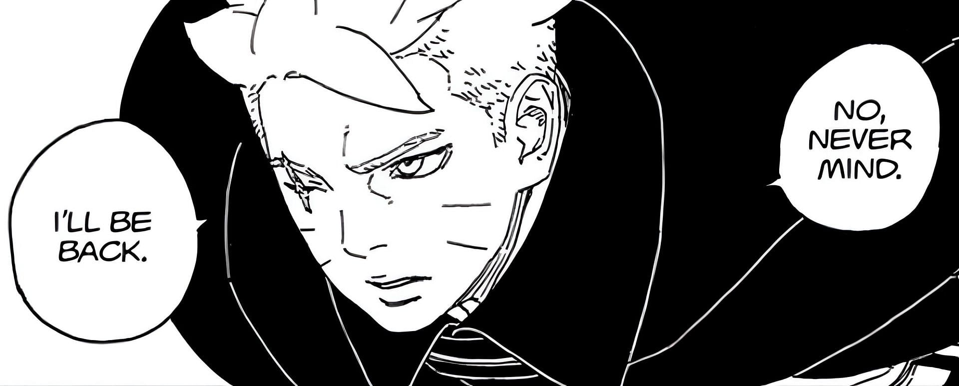 Boruto as seen in the manga series (Image via Shueisha)