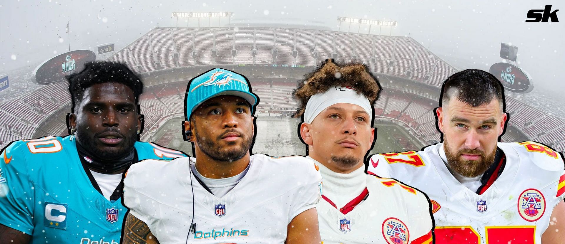 The upcoming AFC Wild Card game between the Chiefs and Dolphins could be the coldest NFL game ever.