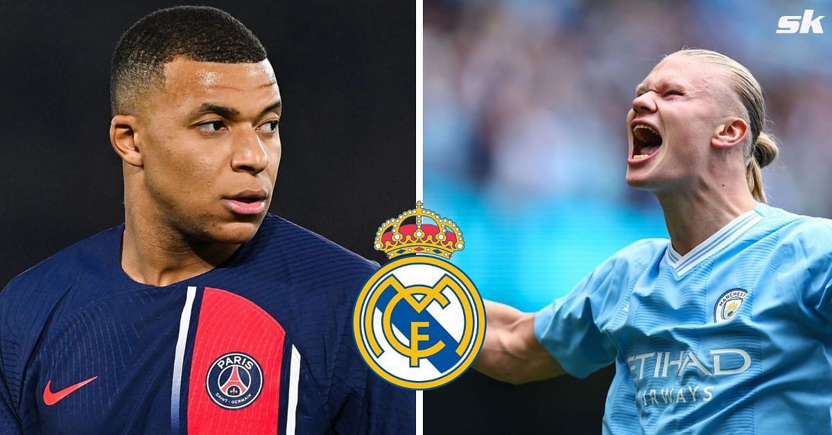 Real Madrid look to have chosen Erling Haaland over Kylian Mbappe.