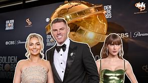 "Of course, he makes the Taylor pic, and I'm blocked" - Freddie Freeman's wife Chelsea shares regret over not getting in frame with Taylor Swift