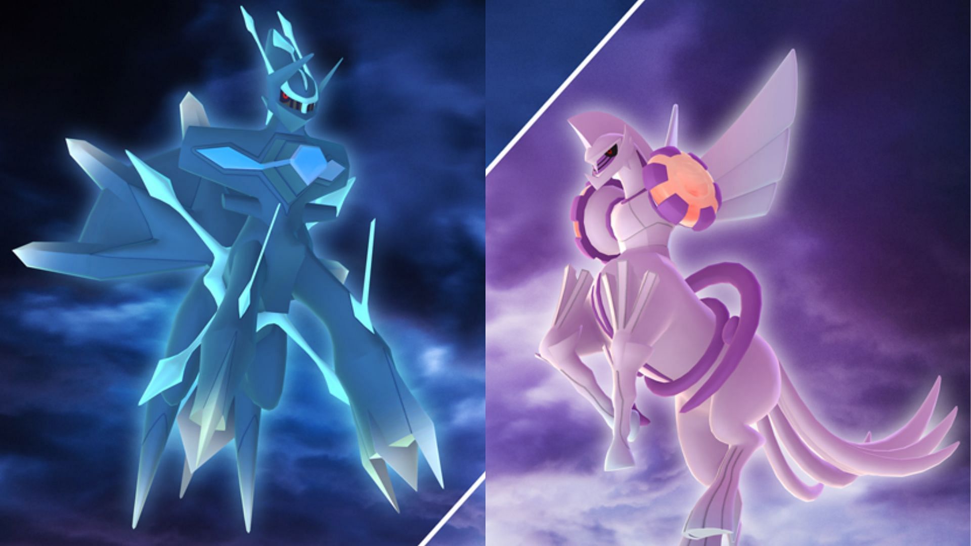 Origin Forme Dialga and Palkia debuting in Tour Sinnoh (Image via The Pokemon Company)