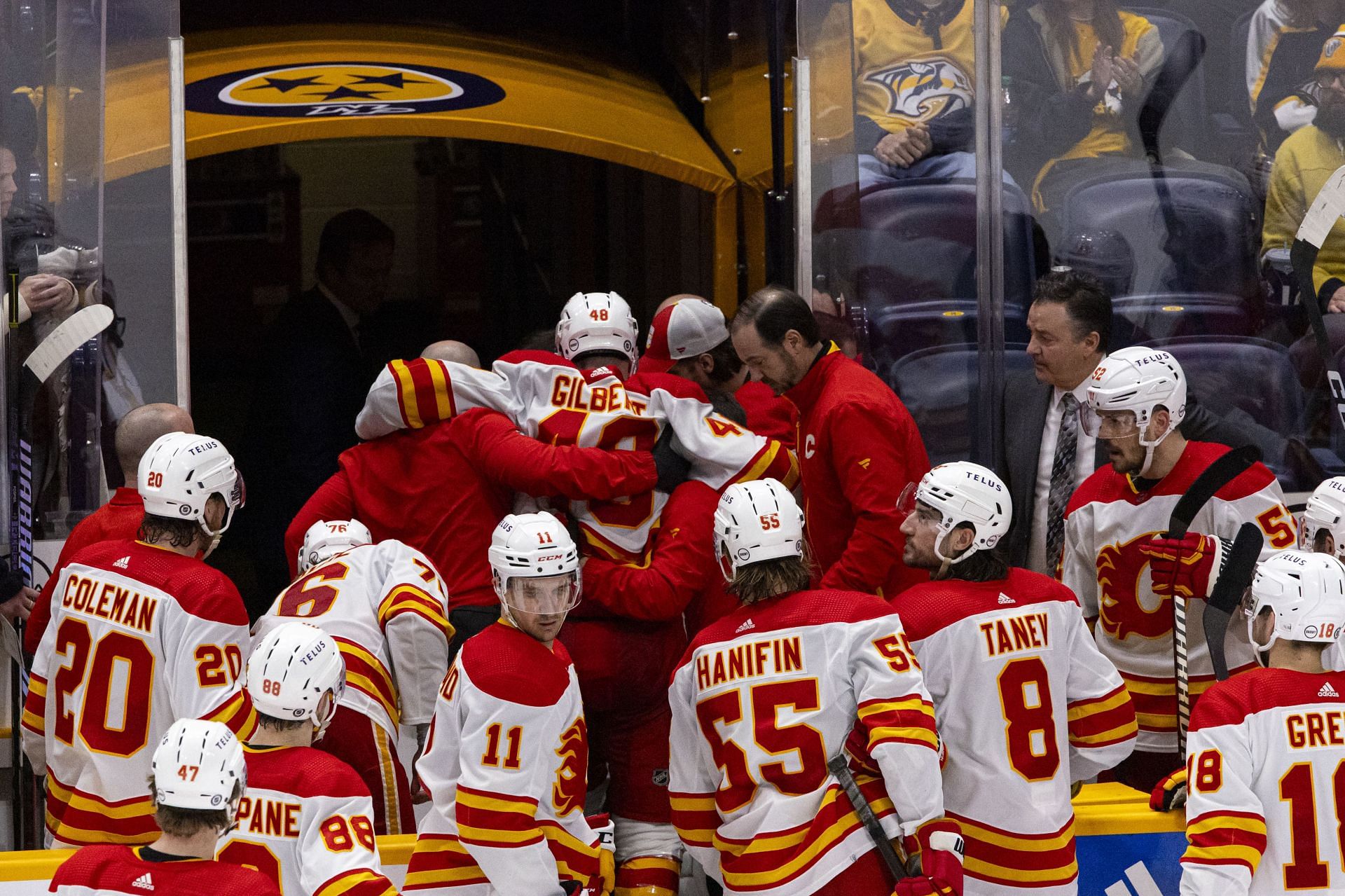 Calgary Flames v Nashville Predators