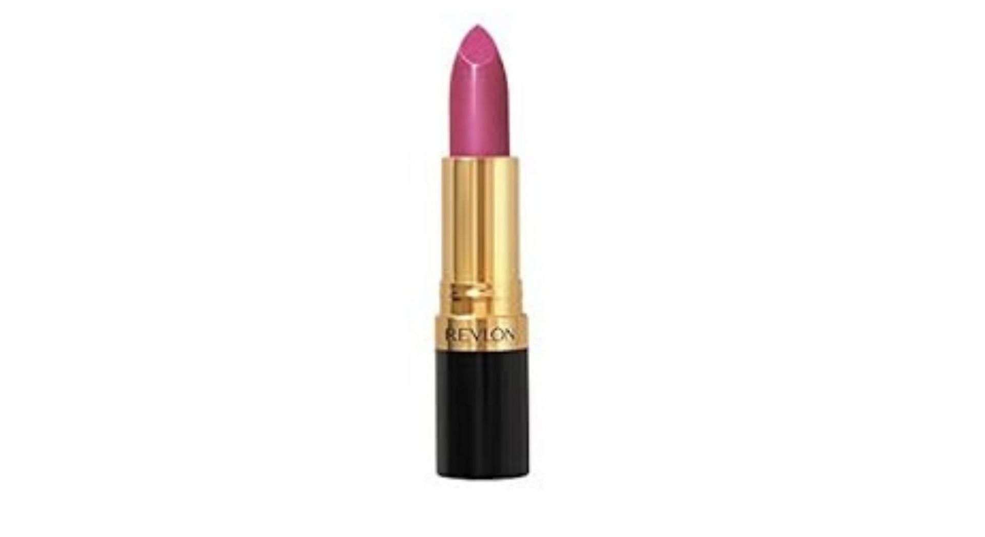 Revlon Super Lustrous Lipstick, Fuchsia Shock, Shine Finish (Image via Amazon)