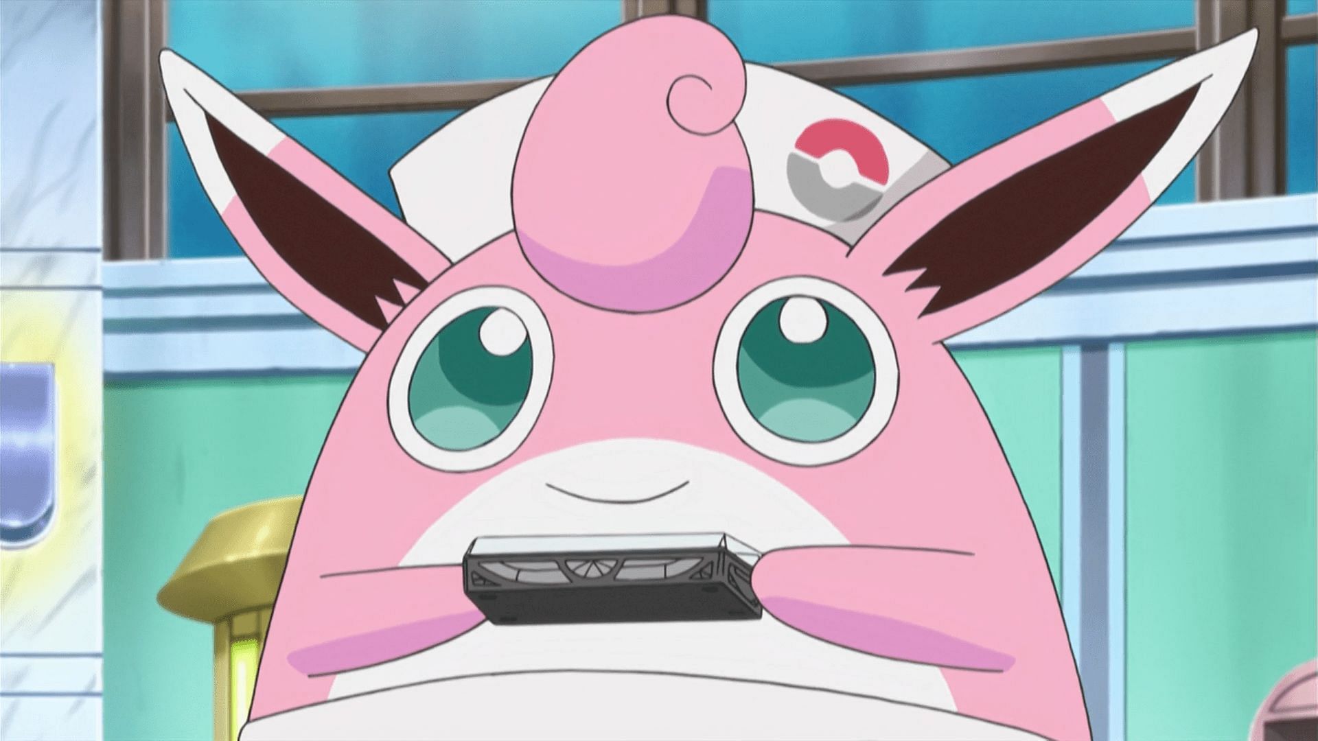 Wigglytuff in the anime (Image via TPC)