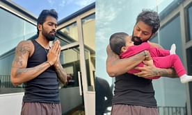 [In Pictures] "Peaceful start to my week"- Hardik Pandya meditates and trains as he prepares for a comeback