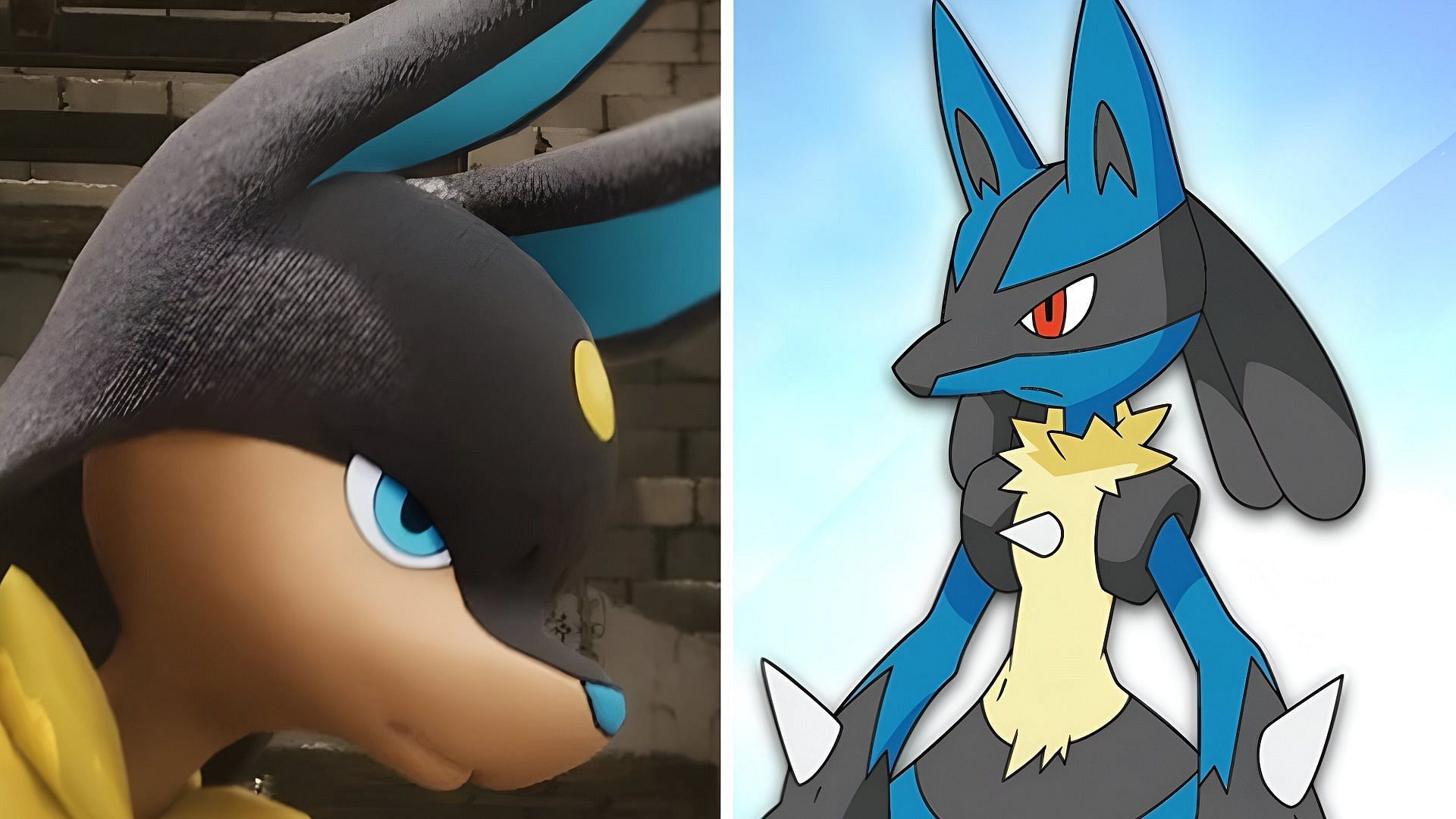 Anubis and Lucario from Palworld and Pokemon, respectively.