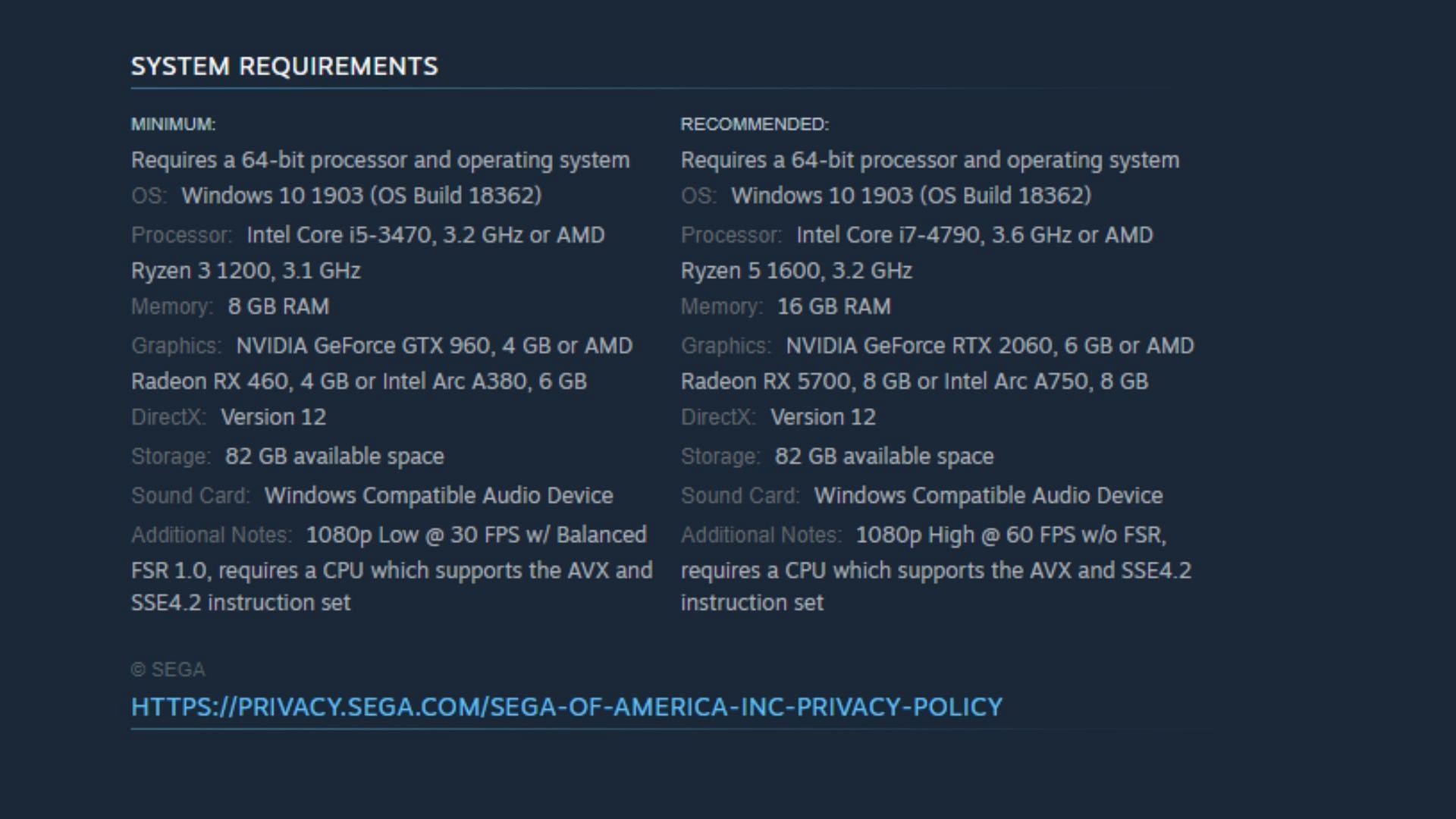 Steam&#039;s official settings (Image via Valve)